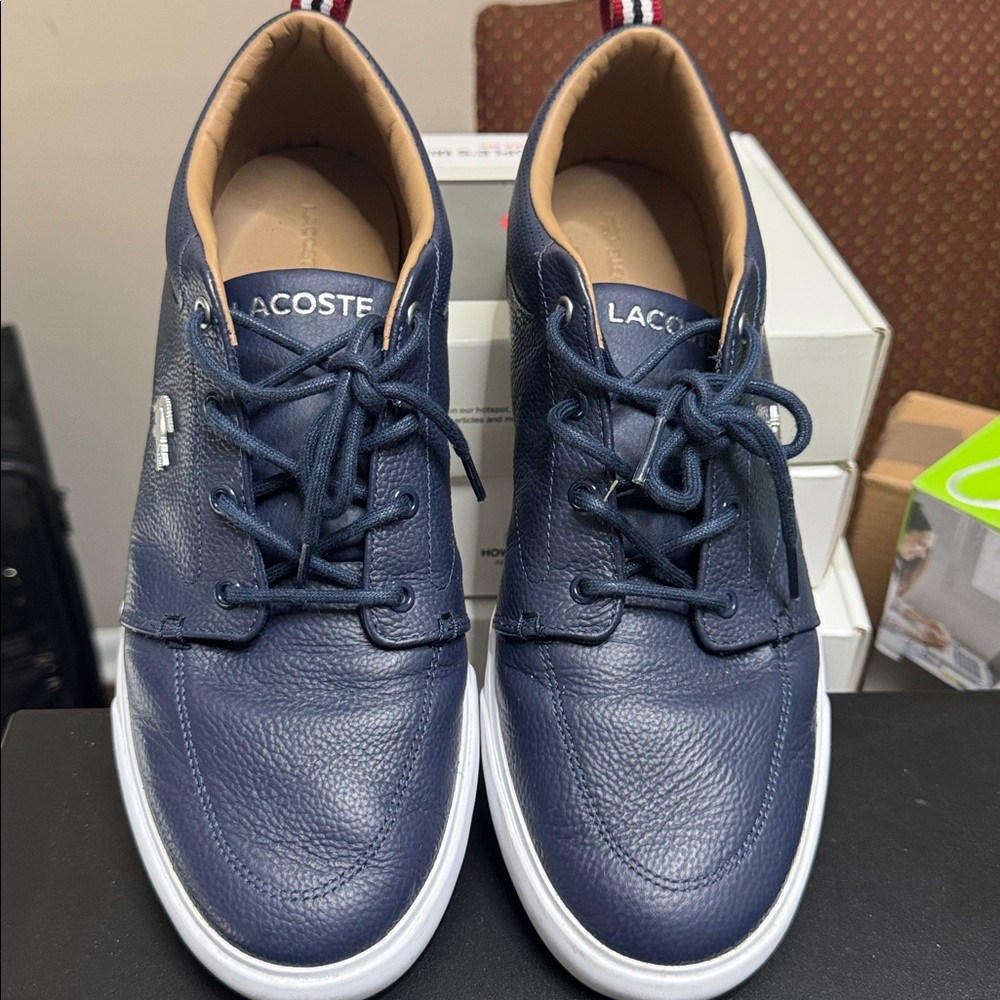 Gently worn men, LACOSTE sneakers